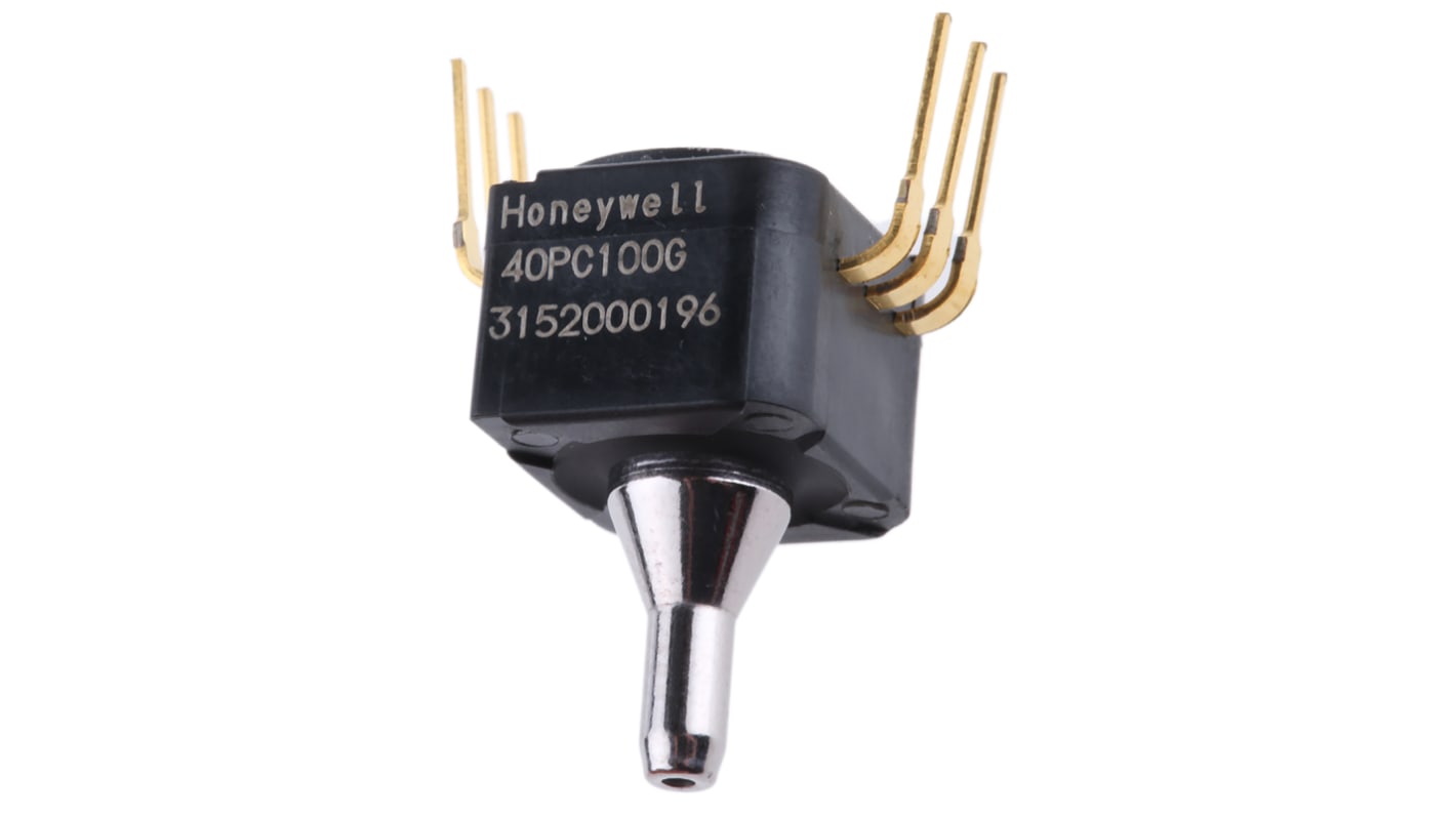 Honeywell Gauge Pressure Sensor, 0psi Min, 100psi Max, Amplified Output, Relative Reading