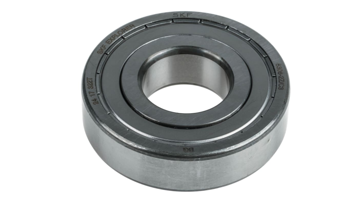 SKF Einreihiges Rillenkugellager Kugellager 1-reihig , Innen-Ø 30mm / Außen-Ø 72mm, Breite 19mm