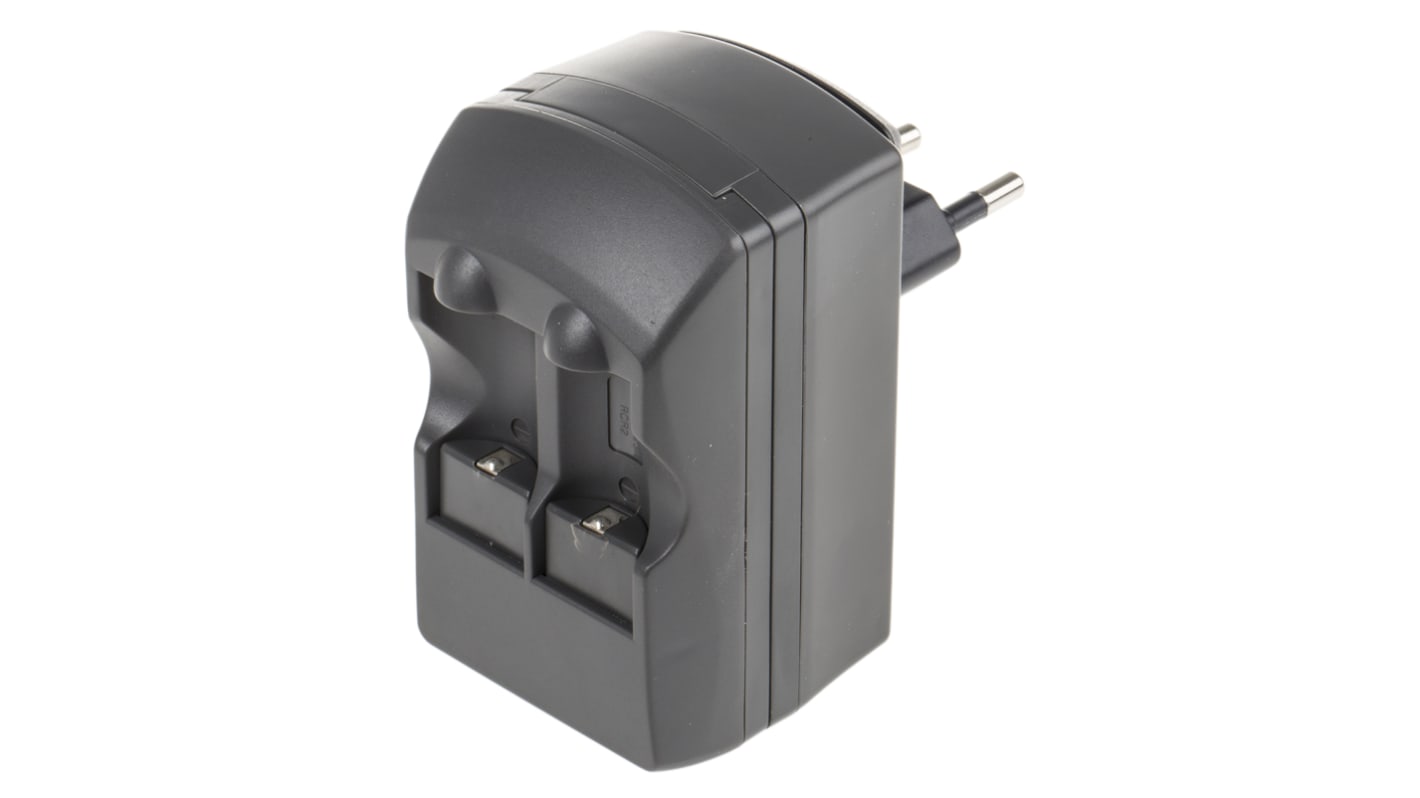 Charger for CR123 batteries-UK/Euro plug