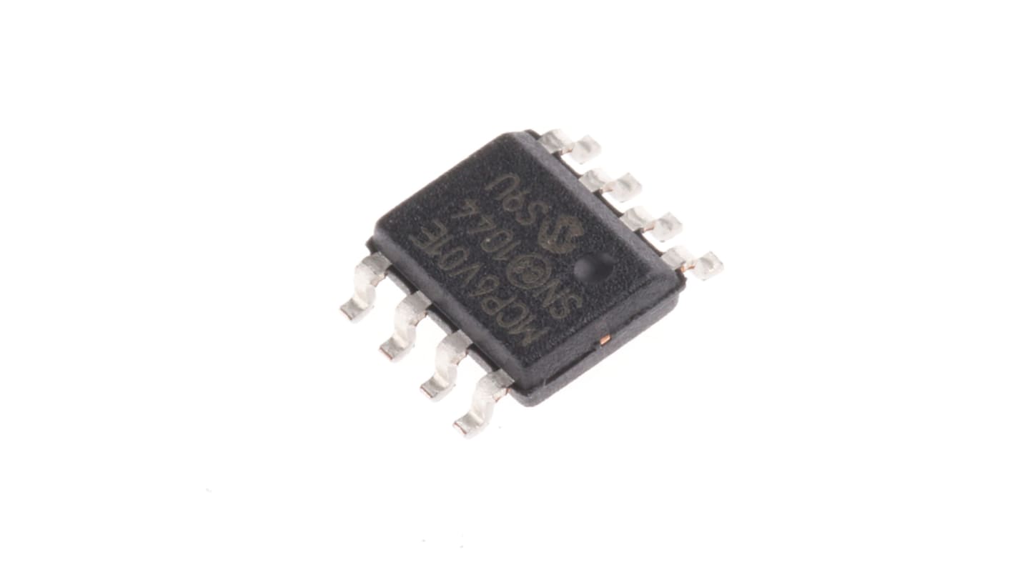 MCP6V01-E/SN Microchip, Op Amp, RRIO, 1.3MHz, 3 V, 5 V, 8-Pin SOIC