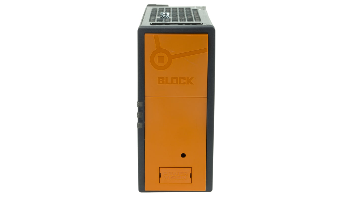 Alimentation pour rail DIN Block, série PVSE 400, 24V c.c.out 10A, 340 → 550V c.a.in, 240W