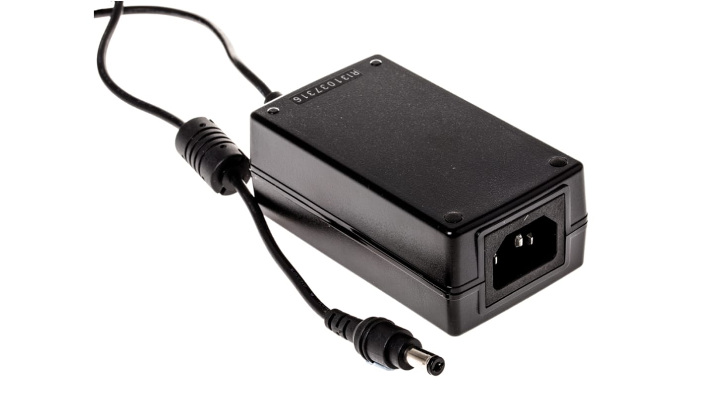 MEAN WELL Power Brick AC/DC Adapter 48V dc Output, 520mA Output