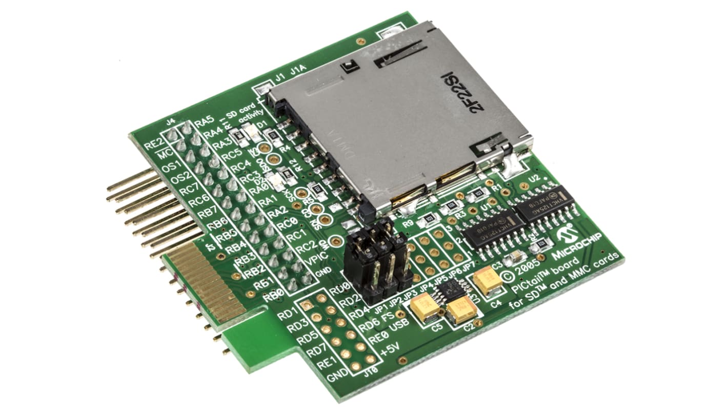 Microchip AC164122, Daughter Board