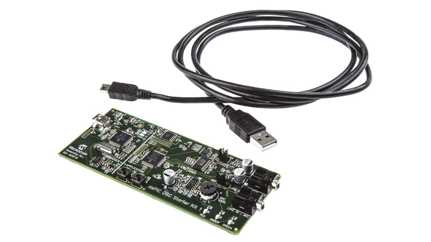 Microchip MPLAB DSC Microcontroller Development Kit dsPIC33