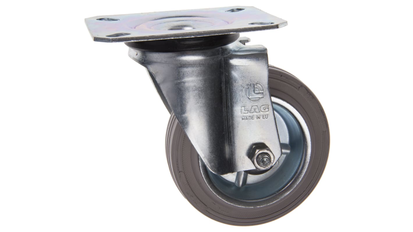 LAG Swivel Castor Wheel, 80kg Capacity, 100mm Wheel