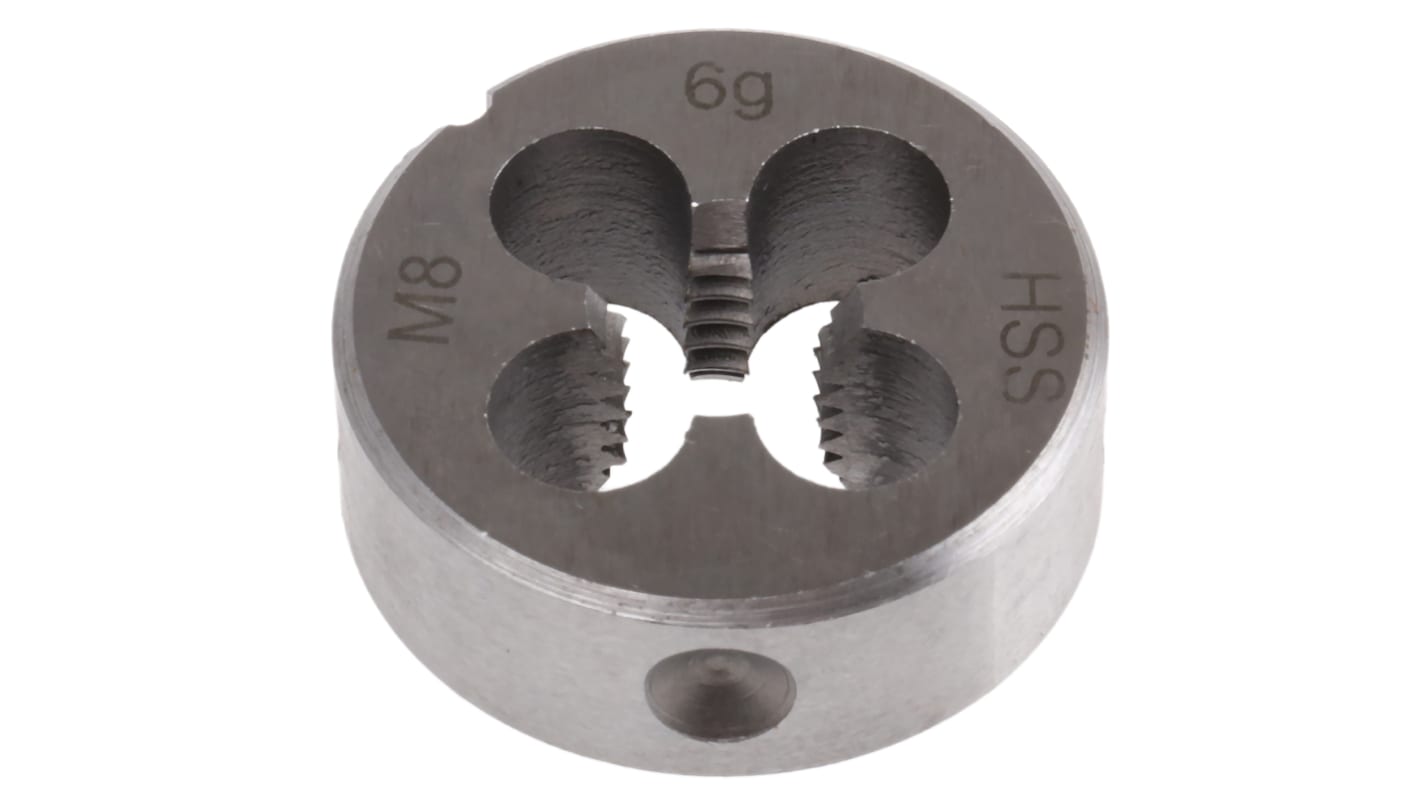 RS PRO Thread Die, M8 x 1.25mm Pitch, 25mm od RS