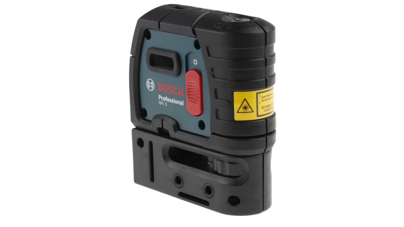 Livella laser autolivellante Bosch GPL 5 per uso Interno, Classe 2, ±0.3mm/m, 635nm, Rosso