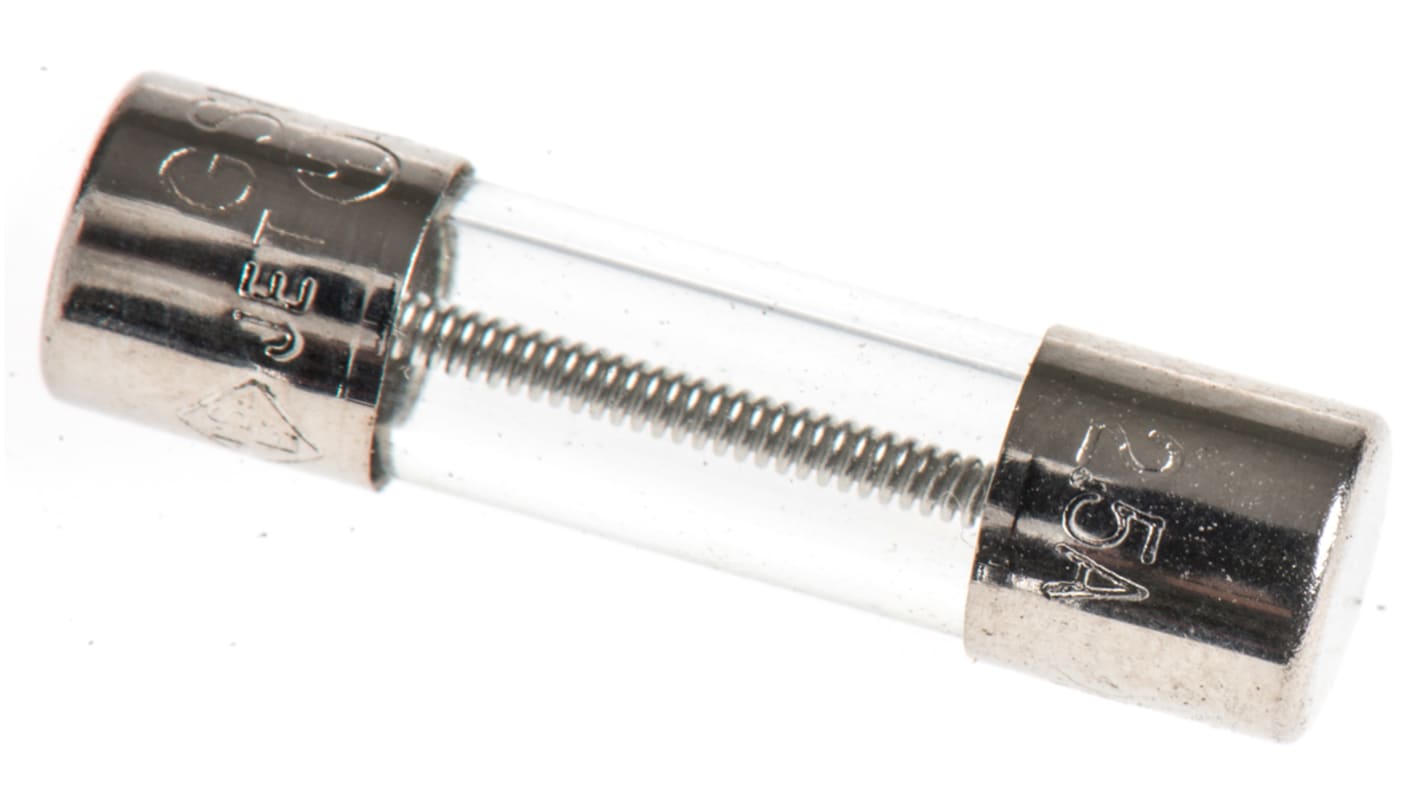 RS PRO 2.5A T Glass Cartridge Fuse, 5 x 20mm