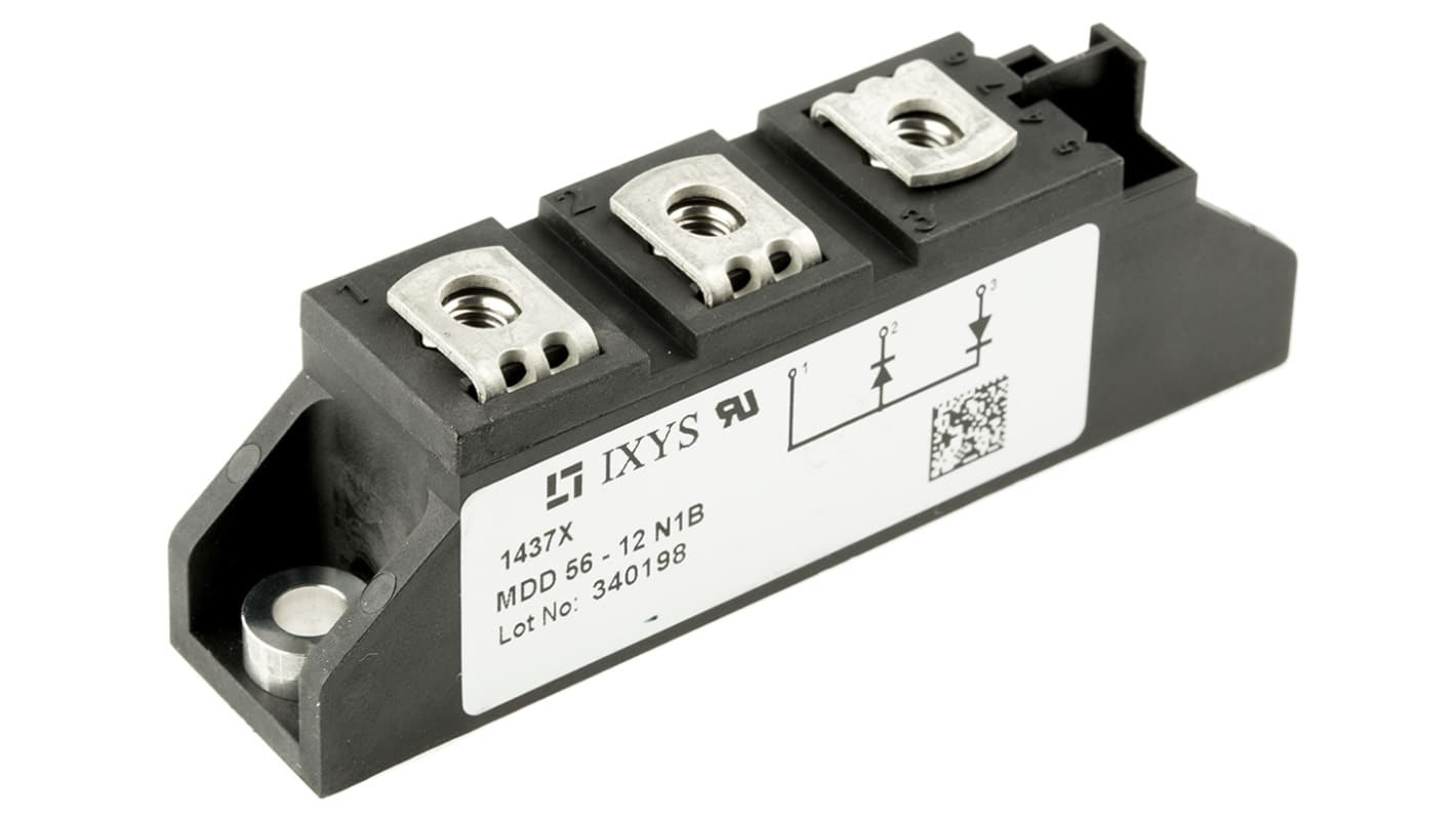Diode Montage panneau IXYS, 95A, 1200V, TO-240AA