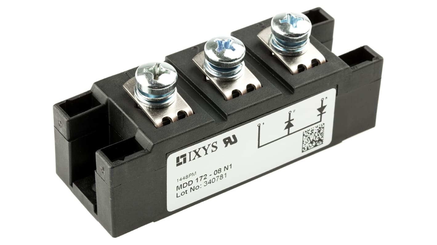 IXYS 汎用 整流ダイオード, シリーズ, 190A, 800V パネルマウント, 3-Pin Y4 M6 シリコンジャンクション 1.15V