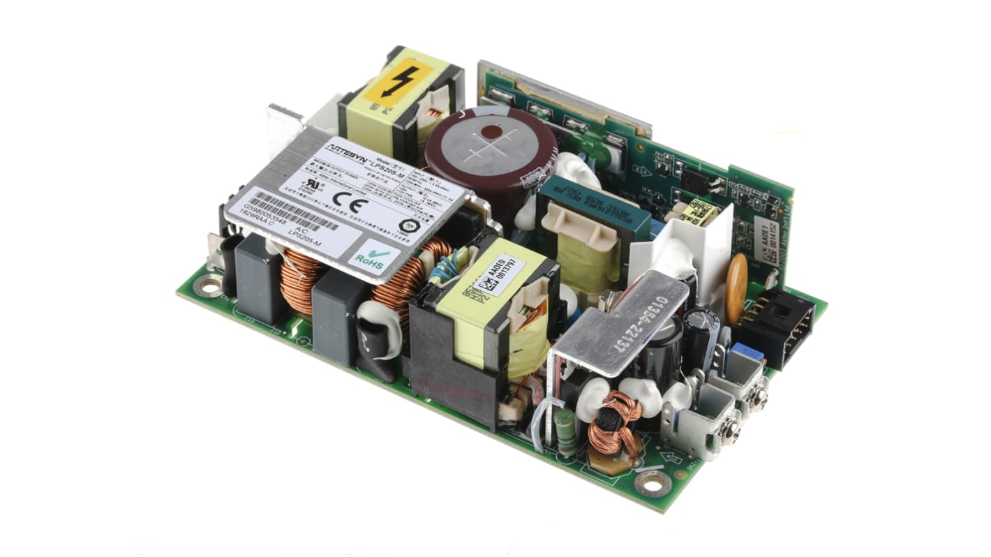 Alimentation à découpage, Artesyn Embedded Technologies 125W, 1 sortie à 24V c.c. 10.4A