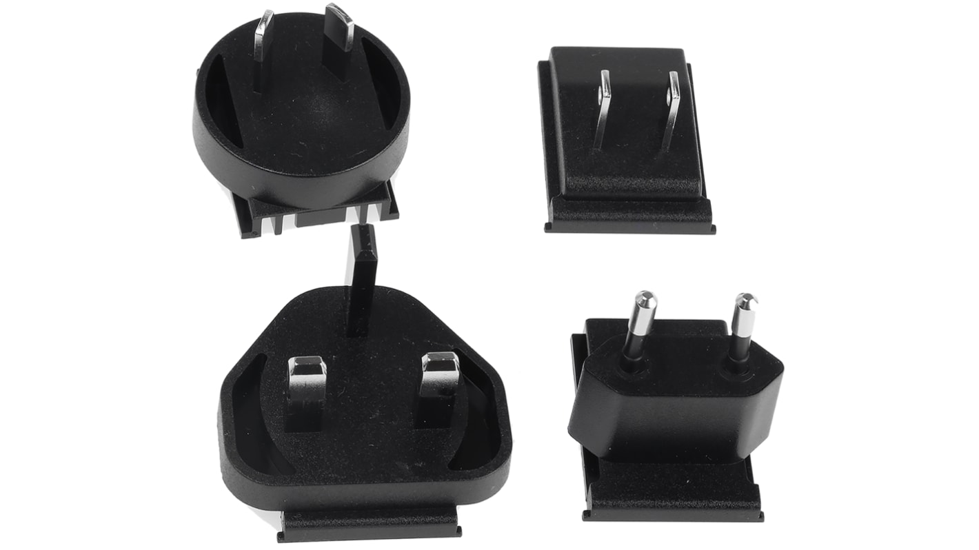 Adapter AC/DC Uwy 15V dc Iwy 2A 2,1 x 5,5 x 9,5 mm z plusem w środku, wersja kątowa 30W, typ wtyczki: Wtyk