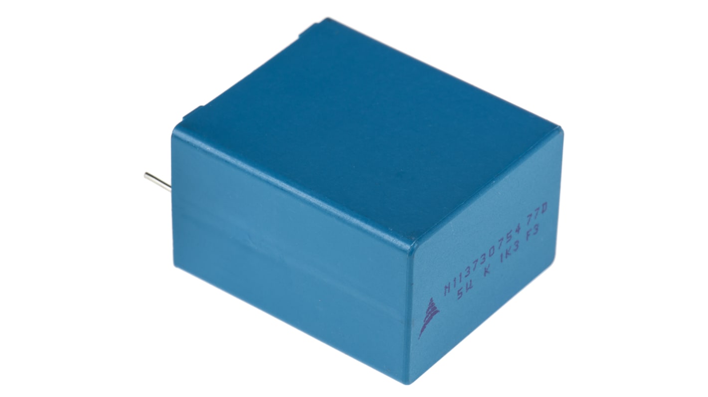 EPCOS B32774 Polypropylene Film Capacitor, 1.3kV dc, ±10%, 5μF, Through Hole