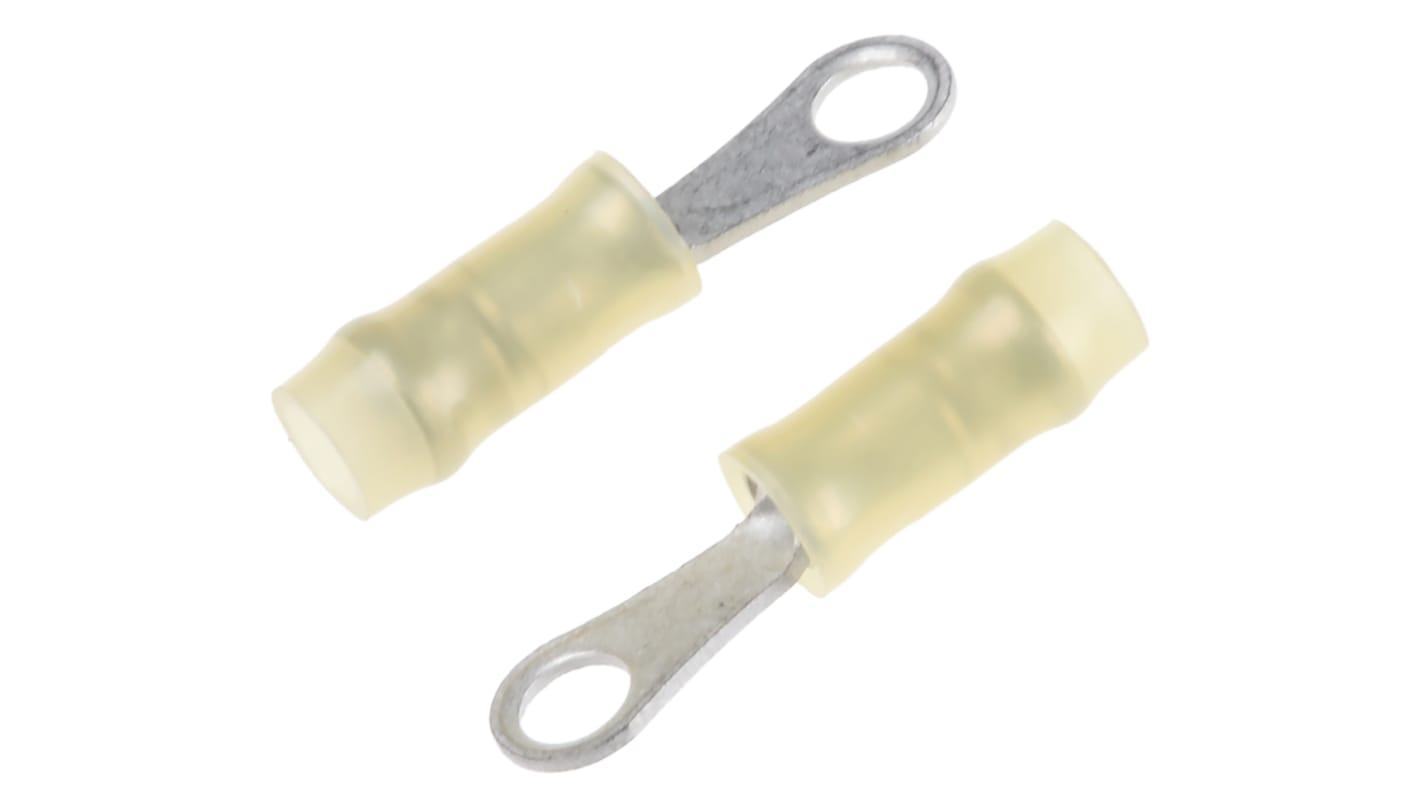 329951 TE Connectivity, PIDG Insulated Ring Terminal, M2 Stud Size, 0