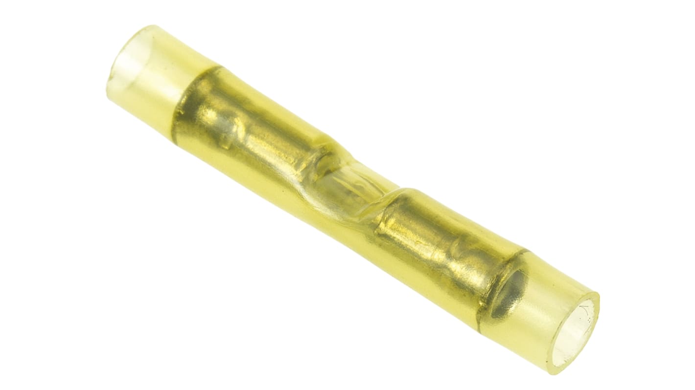 Conector de empalme 2-323994-2 TE Connectivity, 26 → 22 AWG, Amarillo, Serie PIDG