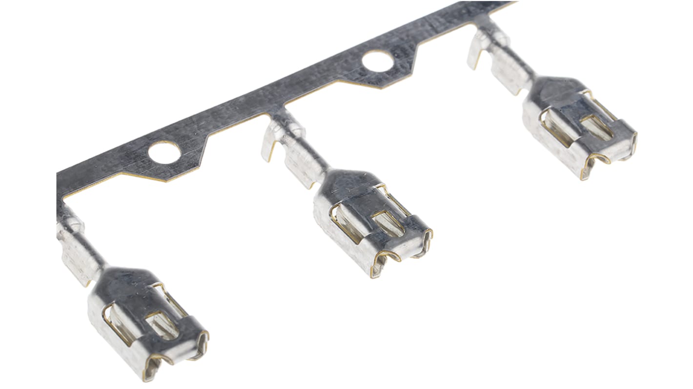 TE Connectivity Crimp-Anschlussklemme für Positive Lock 250 Mk I-Steckverbindergehäuse, Buchse, 0.5mm² / 1.5mm², Zinn