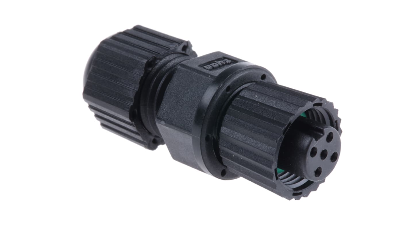 TE Connectivity Circular Connector, 5 Contacts, Cable Mount, M12 Connector, Socket, Female, IP67, M12 Series