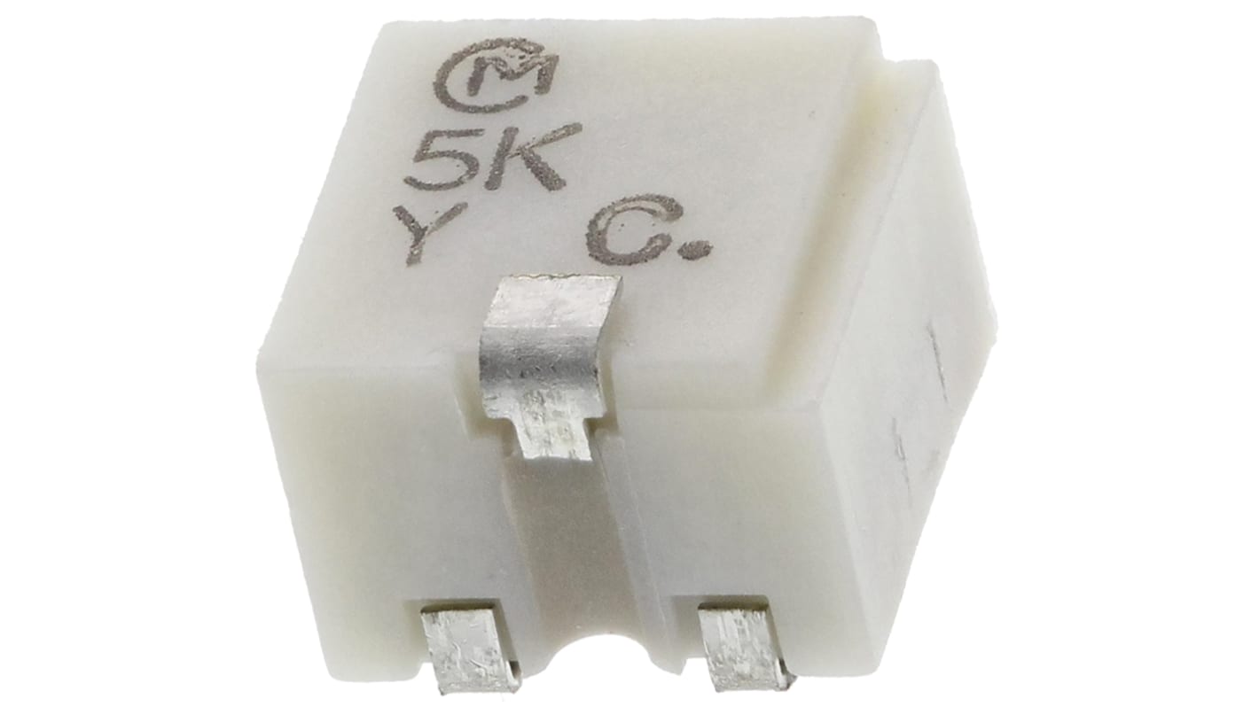 Potenciómetro para PCB Bourns serie PVG5, 5kΩ máximo, ±10%, ±150ppm/°C, 0.25W, vueltas: 12, , SMD