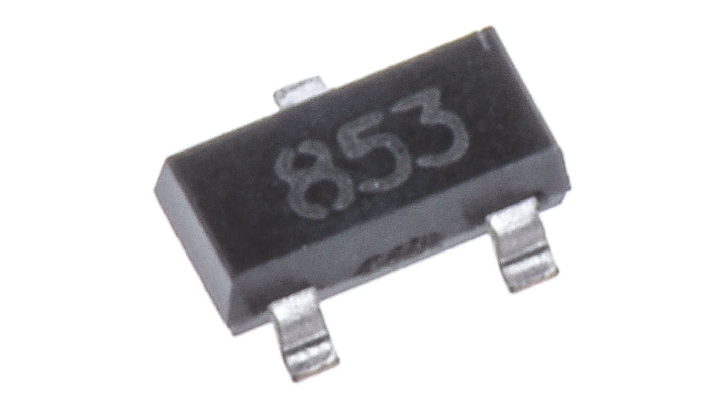 Transistor NPN DiodesZetex, 3 Pin, SOT-23, 4 A, 100 V, Montaggio superficiale