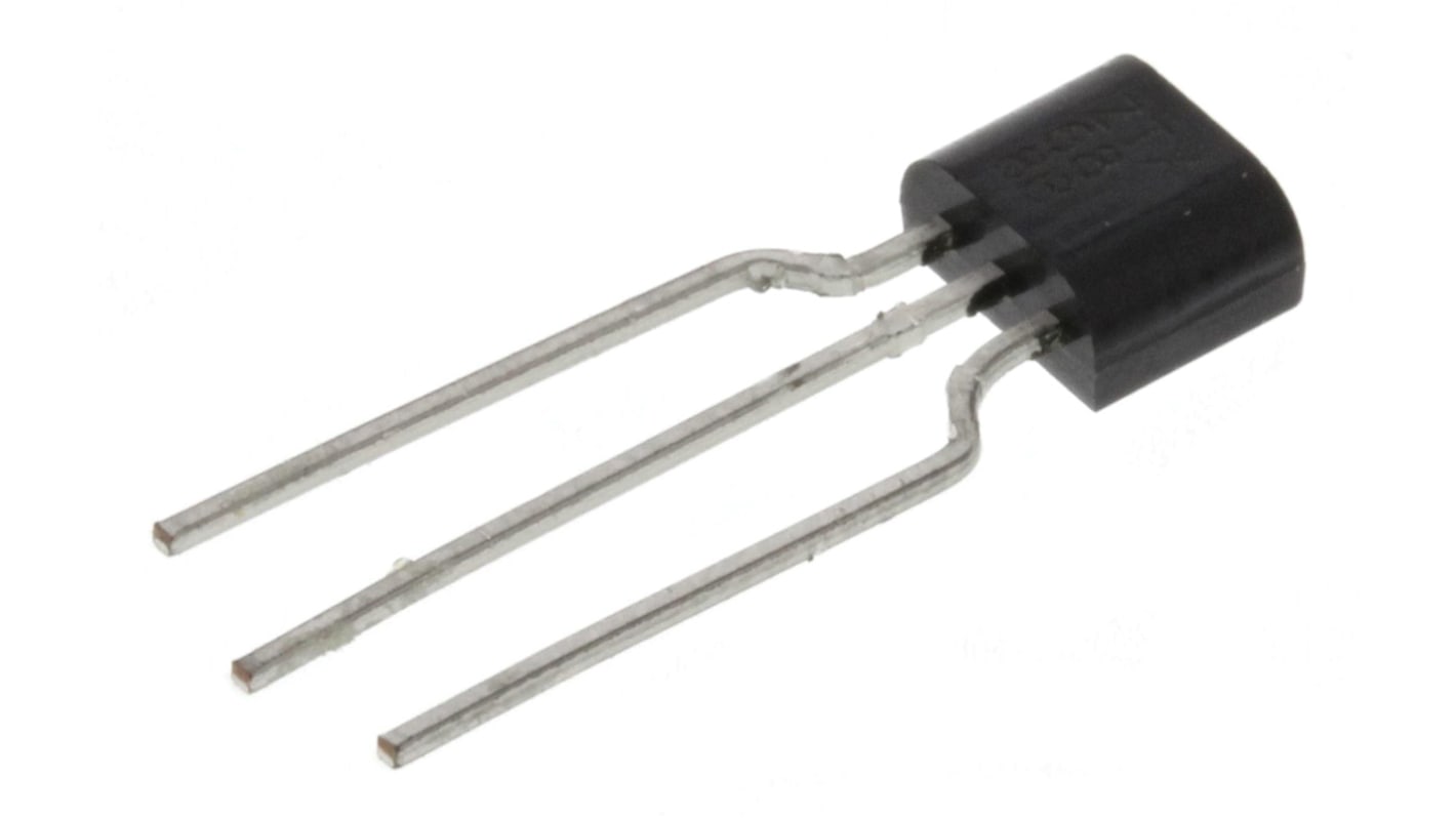 Transistor NPN DiodesZetex, 3 Pin, TO-92, 3 A, 12 V, , Montaggio su foro