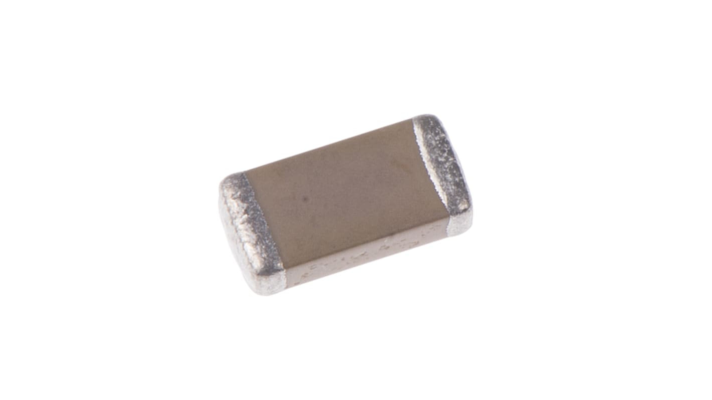 Yageo, SMD MLCC, Vielschicht Keramikkondensator X7R, 100nF ±10% / 25V dc, Gehäuse 1206 (3216M)