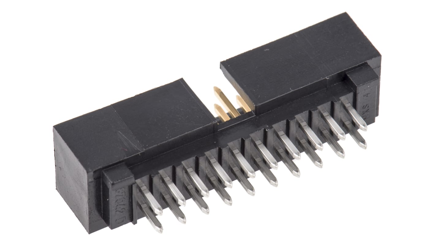 Molex C-Grid Series Straight Through Hole PCB Header, 20 Contact(s), 2.54mm Pitch, 2 Row(s), Shrouded