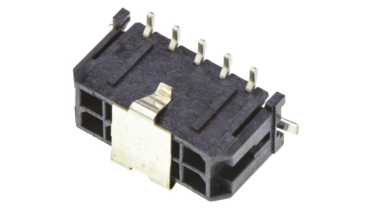 Conector macho para PCB Molex serie Micro-Fit 3.0 de 10 vías, 2 filas, paso 3.0mm, para soldar, Montaje Superficial