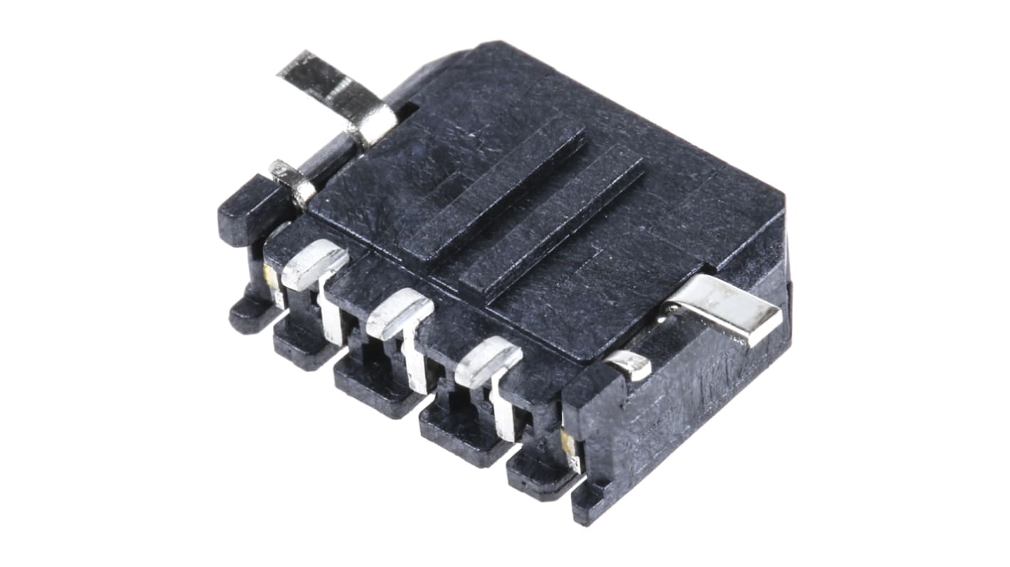 Molex Micro-Fit 3.0 Series Right Angle Surface Mount PCB Header, 3 Contact(s), 3.0mm Pitch, 1 Row(s), Shrouded