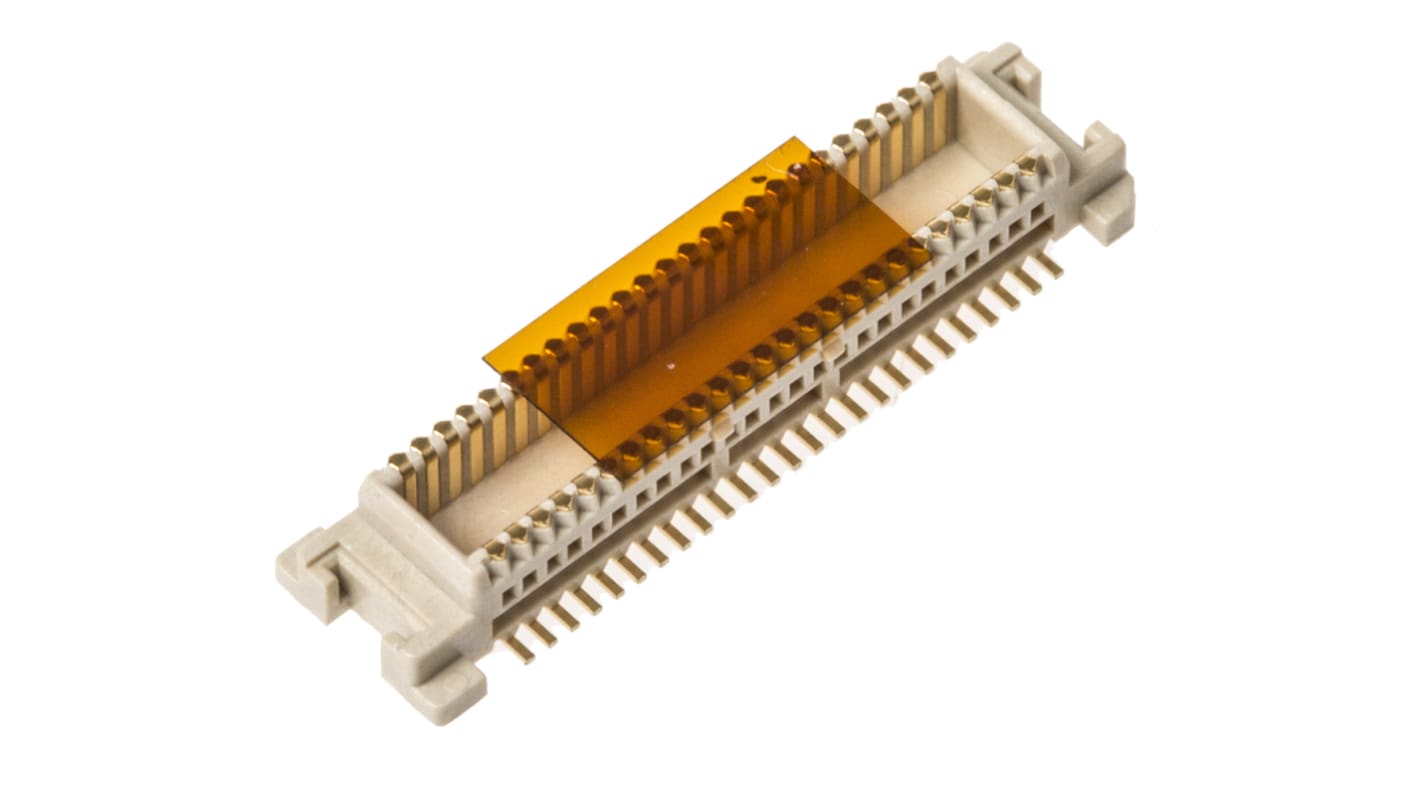 Wtyk PCB 50-pinowe raster: 0.5mm 2-rzędowe Molex Montaż powierzchniowy 500.0mA 50.0 V.