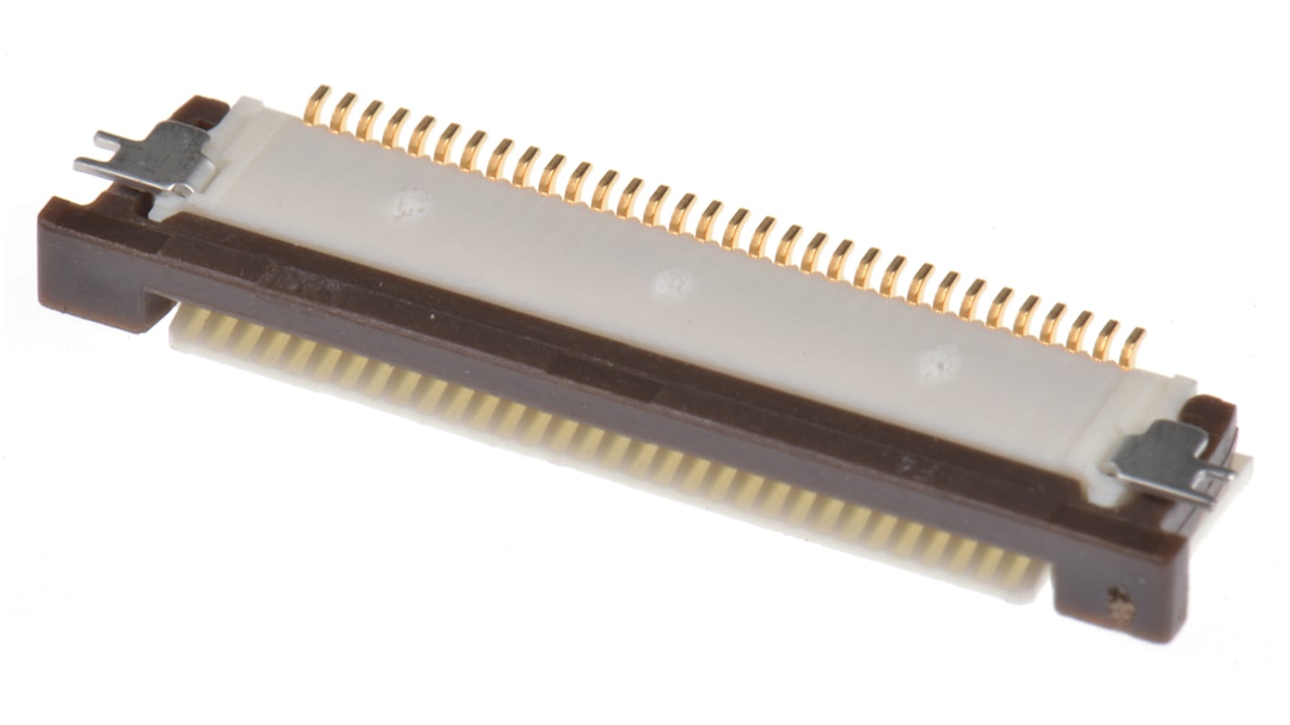 Molex Easy-On, SMD FPC-Steckverbinder, Buchse, 32-polig / 1-reihig, Raster 0.5mm Lötanschluss