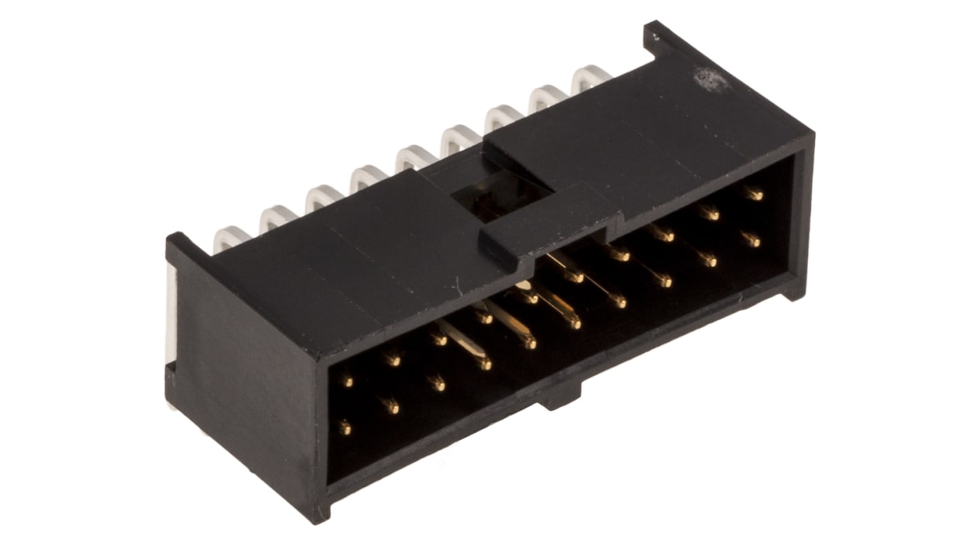 Embase pour CI Molex, C-Grid III, 20 pôles , 2.54mm, 2 rangées , 3.0A, Angle droit