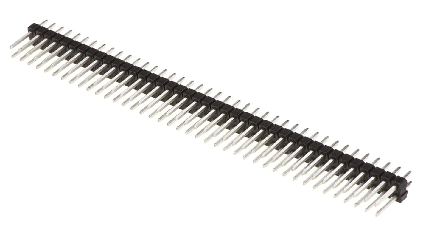 Molex C-Grid III Series Straight Through Hole Pin Header, 80 Contact(s), 2.54mm Pitch, 2 Row(s), Unshrouded