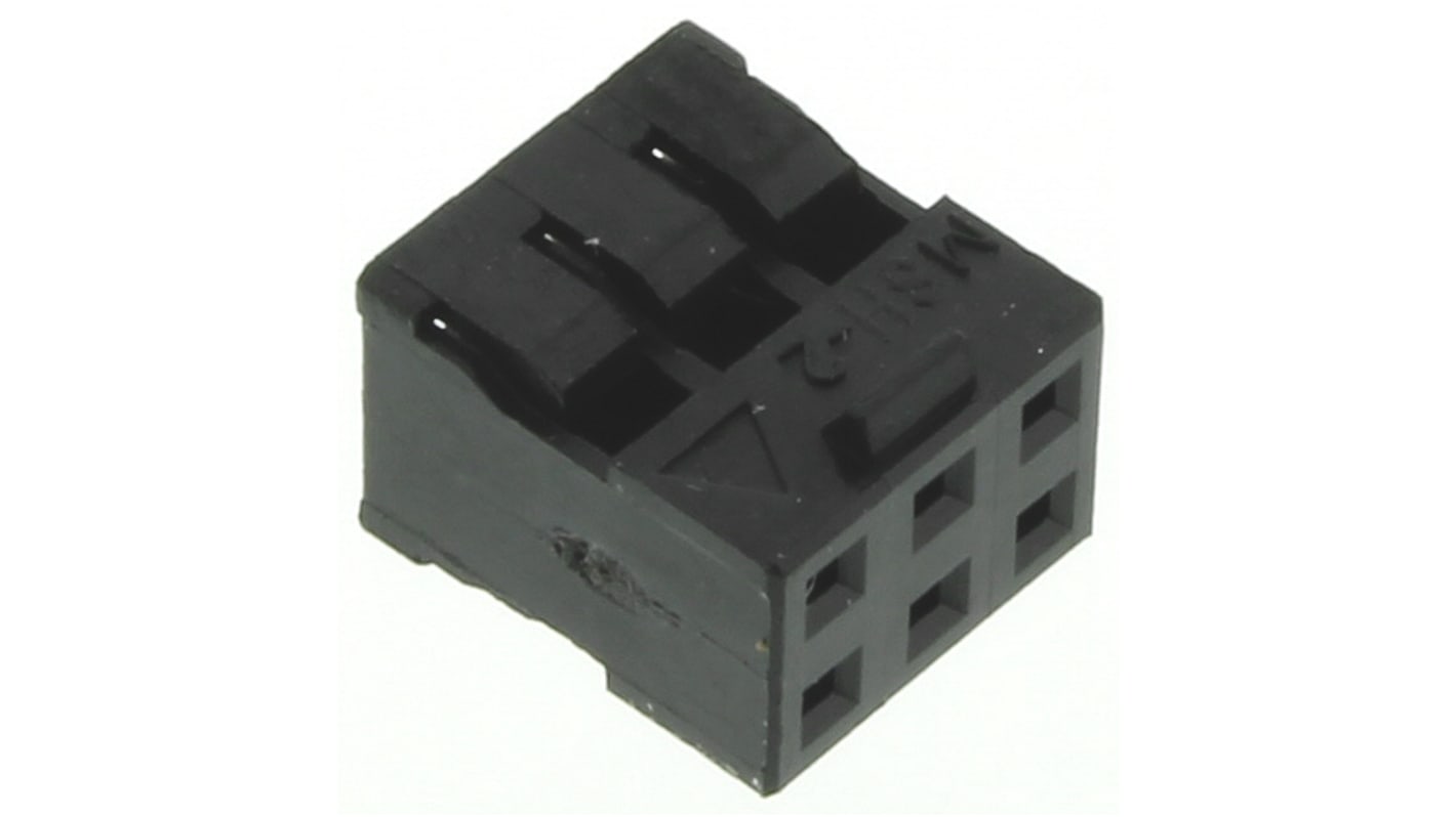 Molex, Milli-Grid Female Connector Housing, 2mm Pitch, 6 Way, 2 Row