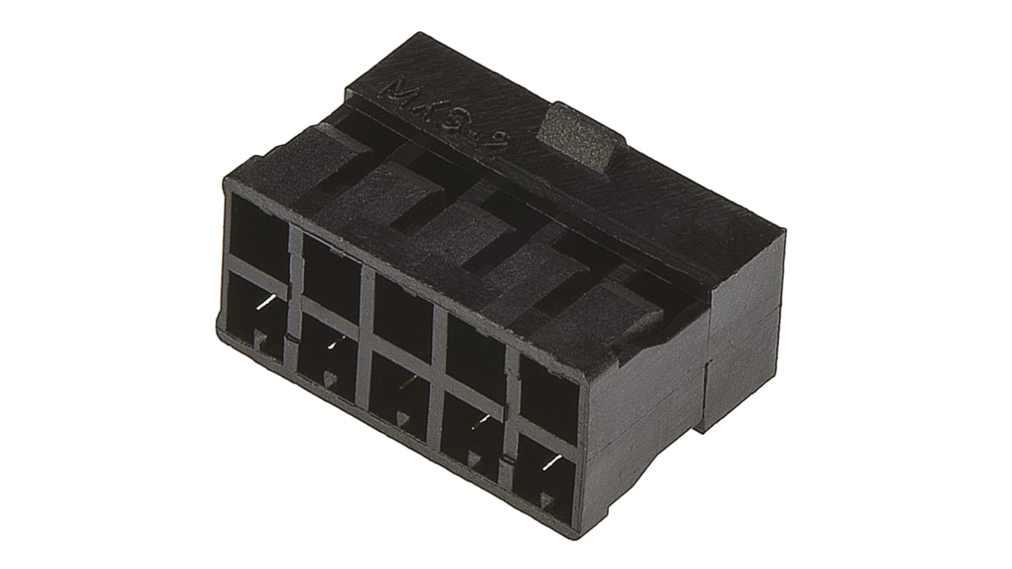 Corpo connettore automotive Molex Femmina, 10 vie, 2 file, passo 2mm