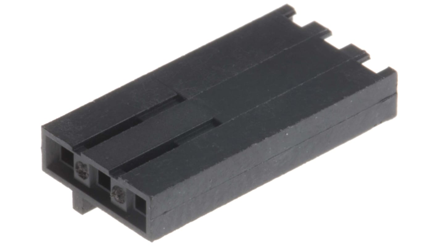 Carcasa de conector Molex 50-57-9203, Serie SL, paso: 2.54mm, 3 contactos, , 1 fila filas, Recto, Hembra, Montaje de