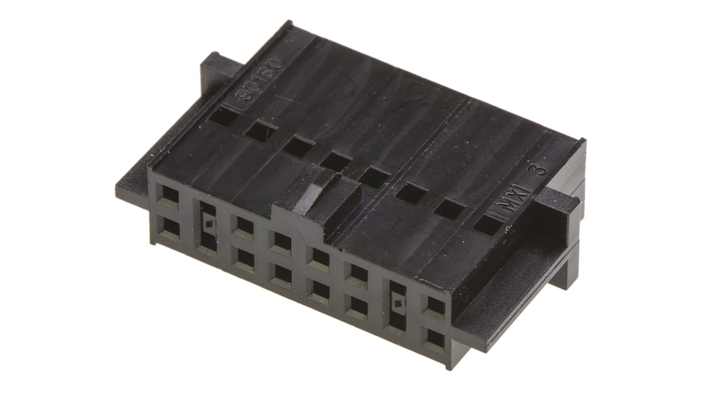 Molex C-Grid III Steckverbindergehäuse Buchse 2.54mm, 16-polig / 2-reihig Gerade, Kabelmontage für