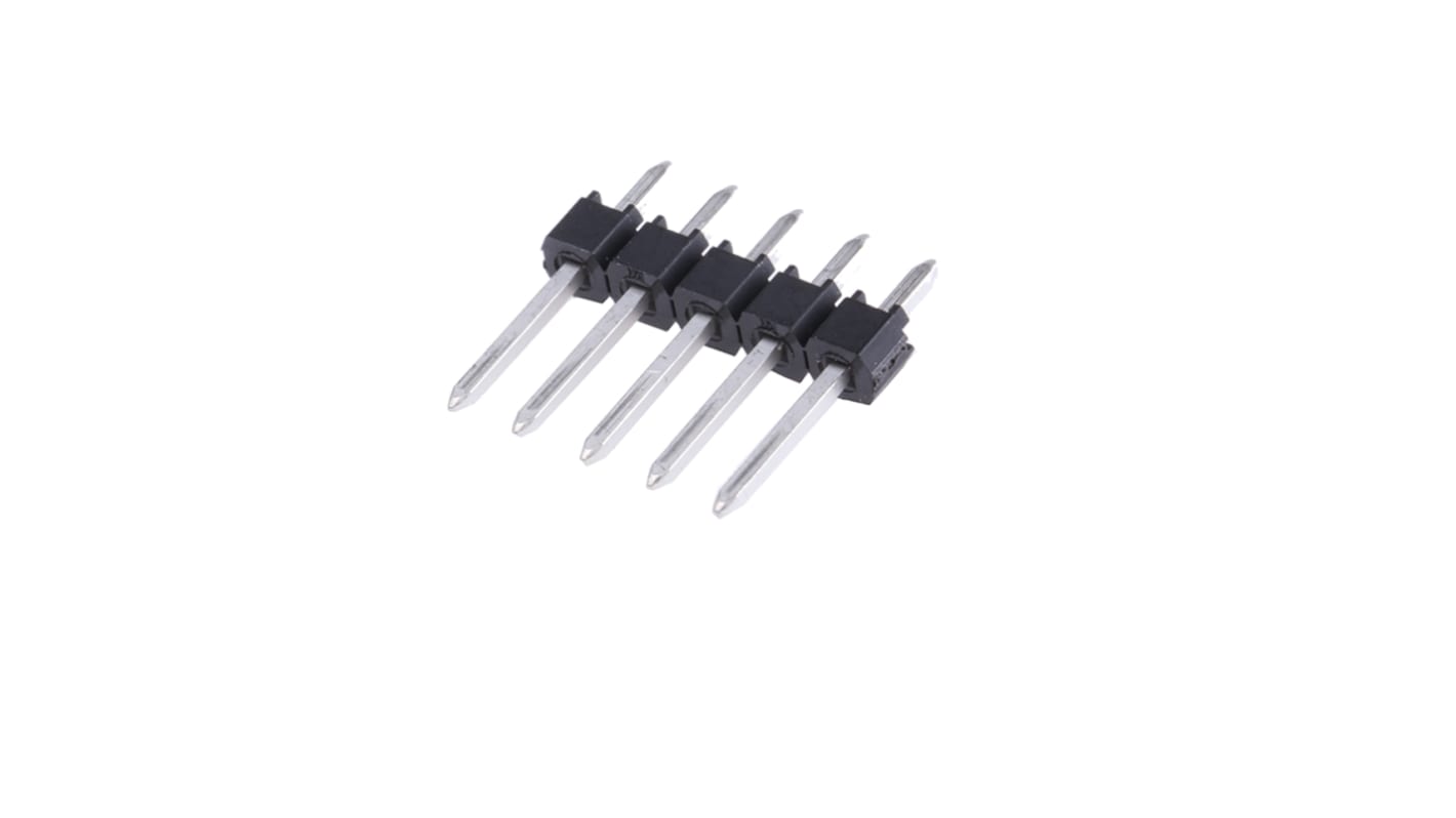 Molex C-Grid III Series Straight Through Hole Pin Header, 5 Contact(s), 2.54mm Pitch, 1 Row(s), Unshrouded