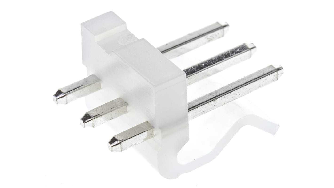 Embase à broches Molex, KK 396, 3 pôles , 3.96mm 1 rangée, 7.0A, Droit