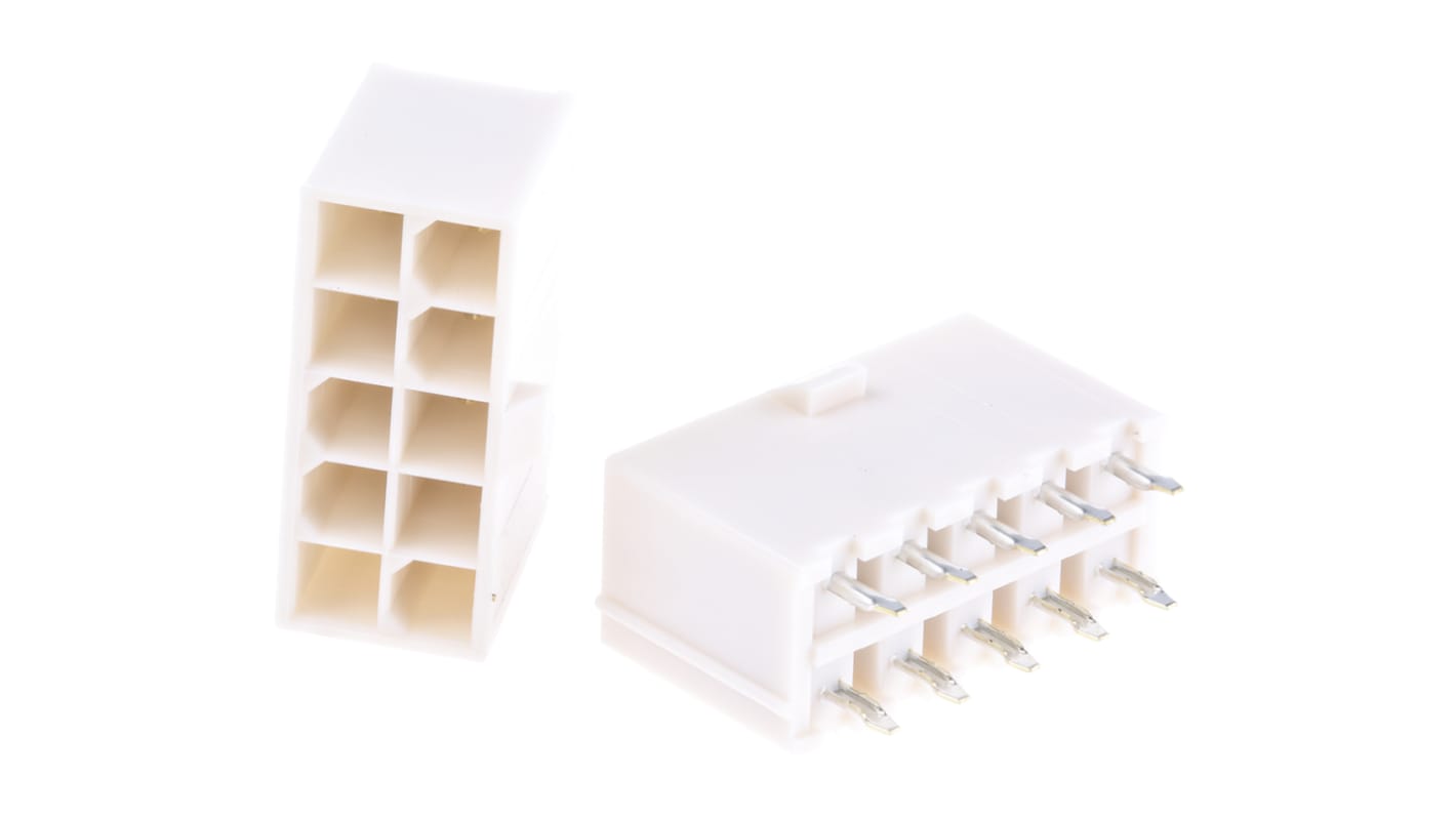 39-28-8100 | Molex Mini-Fit Jr. Leiterplatten-Stiftleiste Gerade 