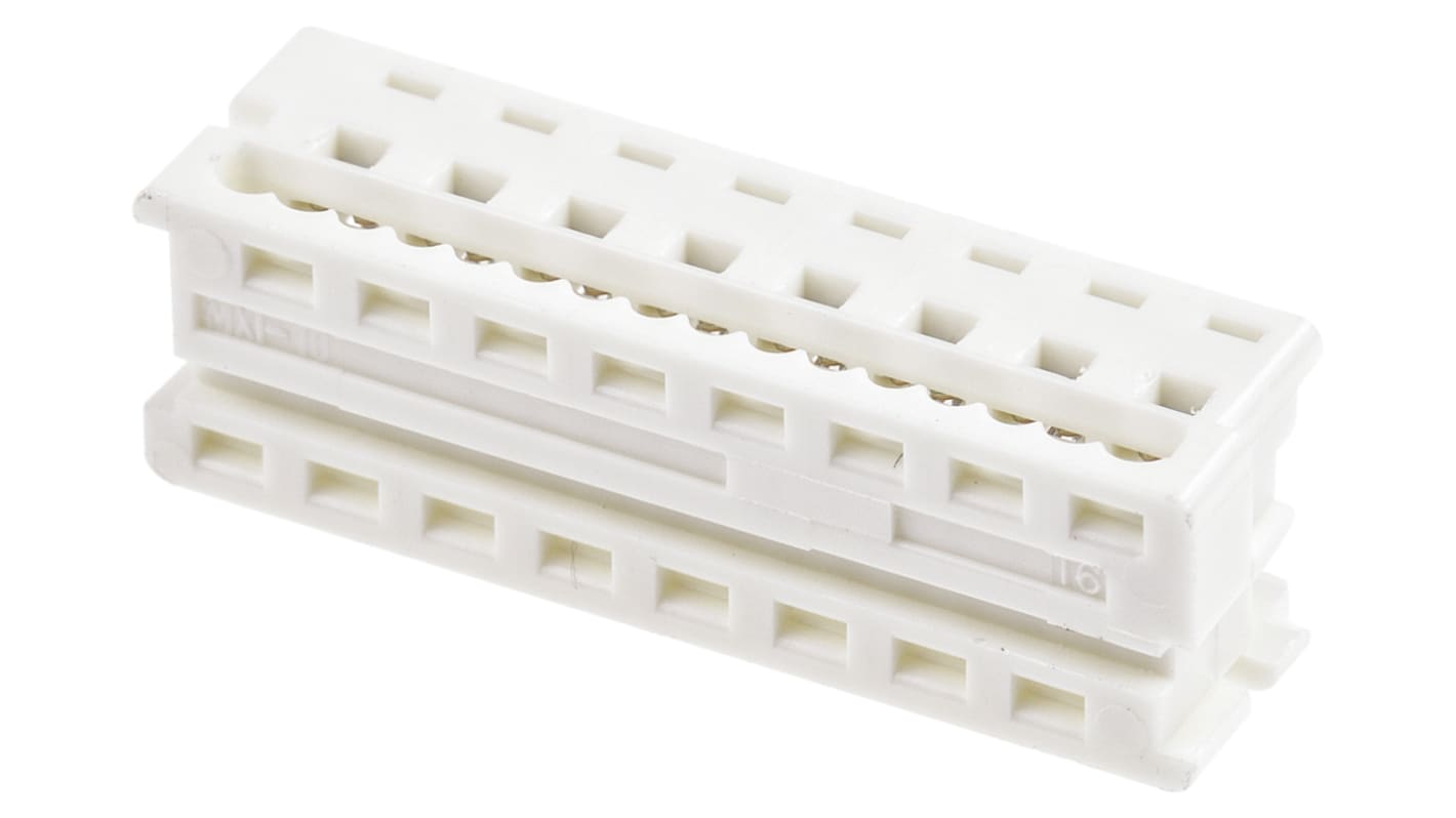 903270316 Molex 16Way IDC Connector Socket for Cable Mount, 2Row RS