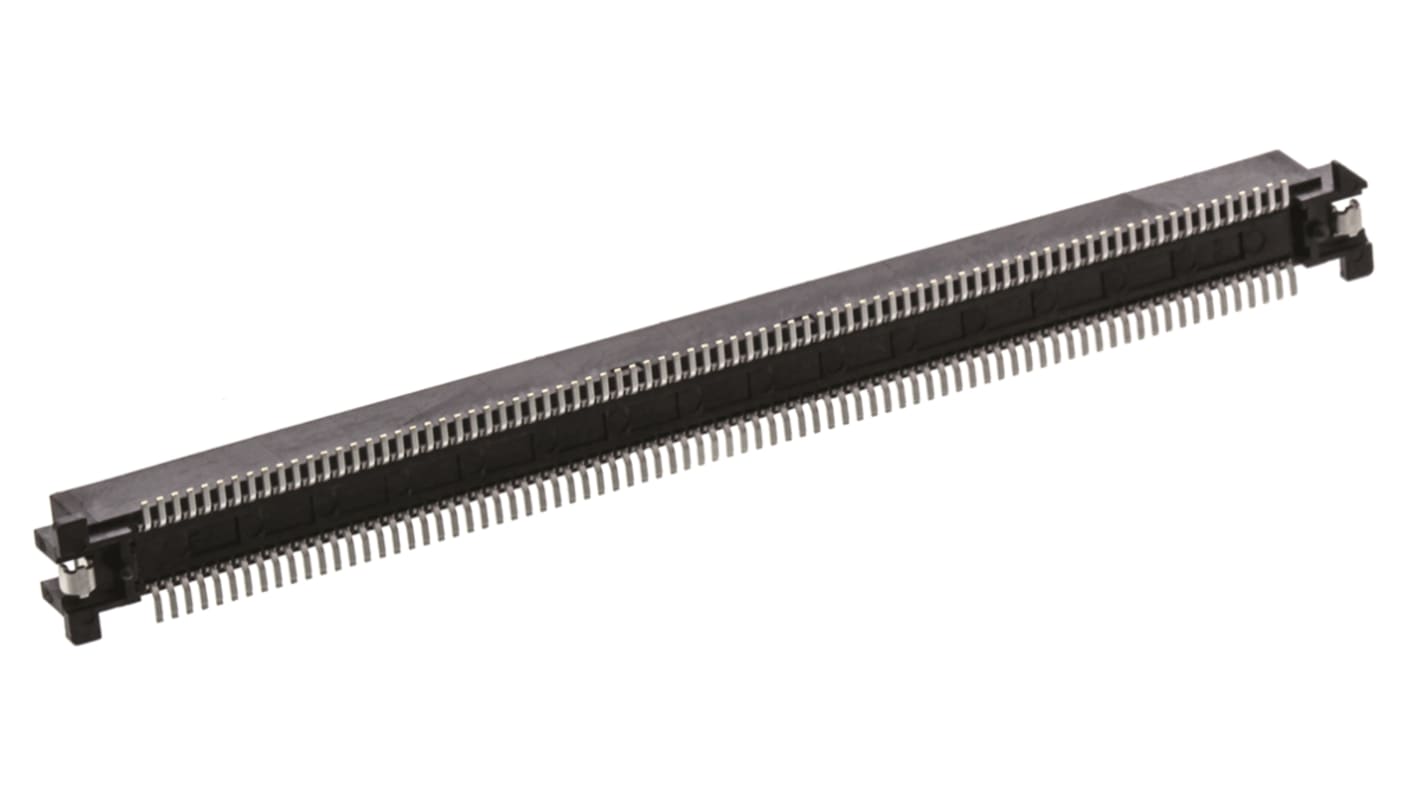 Conector macho para PCB Molex serie SlimStack de 160 vías, 2 filas, paso 0.64mm, para soldar, Montaje Superficial