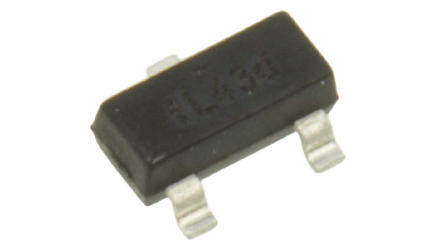 onsemi 30V 200mA, Dual Schottky Diode, 3-Pin SOT-23 BAT54C