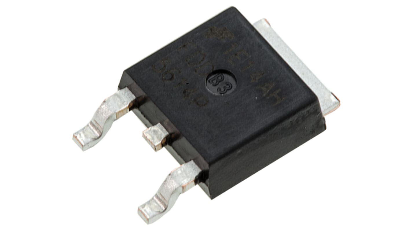 onsemi Pチャンネル MOSFET60 V 15 A 表面実装 パッケージDPAK (TO-252) 3 ピン