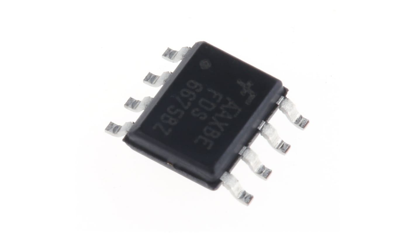 MOSFET onsemi, canale P, 13 mΩ, 11 A, SOIC, Montaggio superficiale