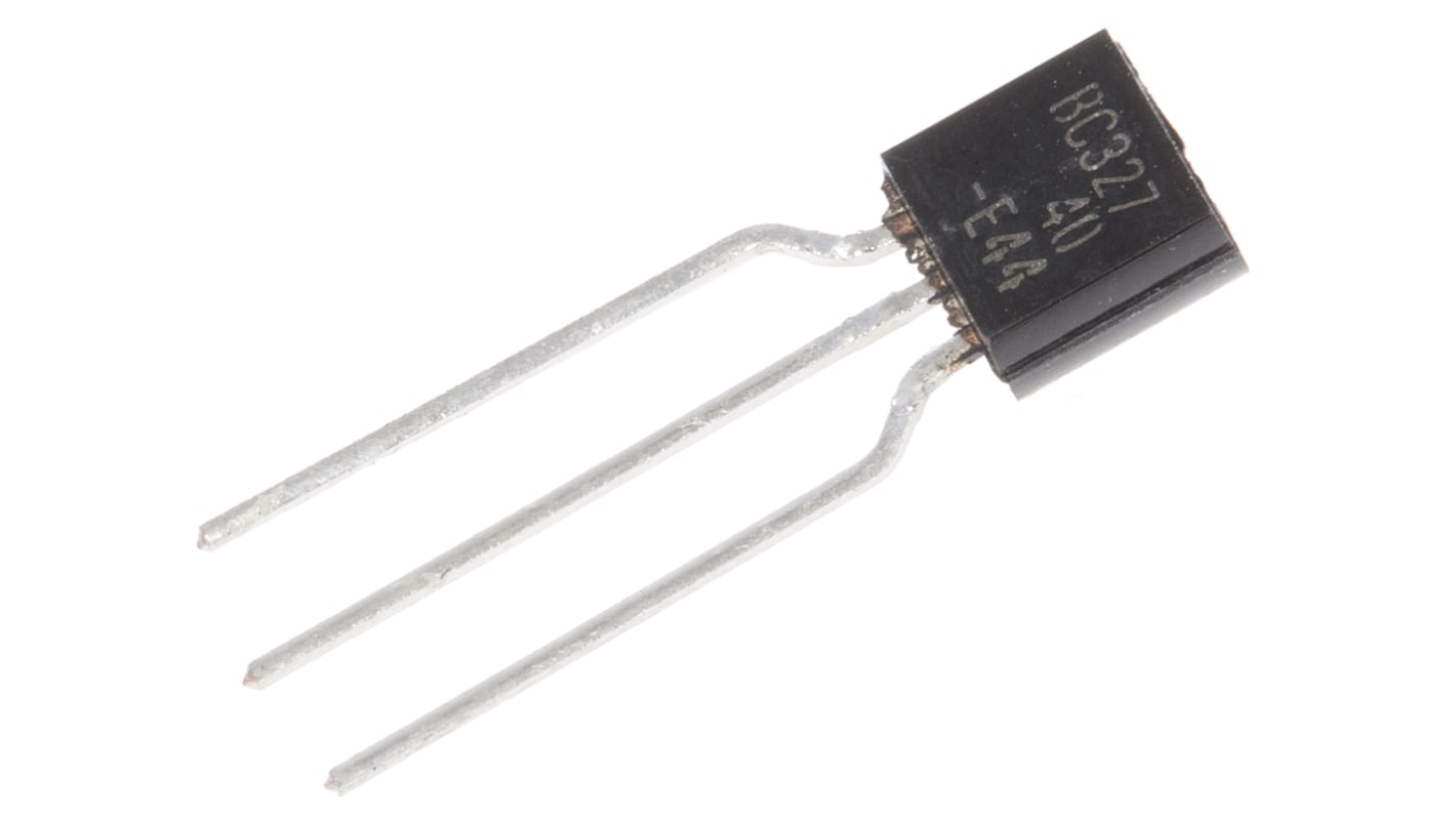 Transistor, BC32740-ML, PNP -800 mA -45 V TO-92, 3 pines, 100 MHz, Simple