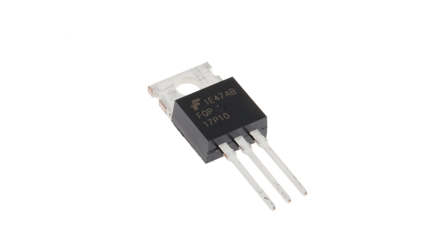 MOSFET onsemi canal P, TO-220AB 16,5 A 100 V, 3 broches