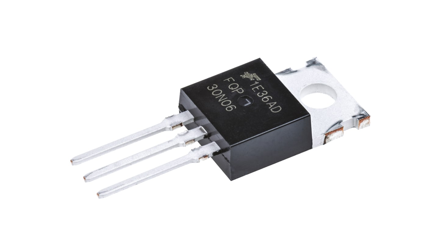 MOSFET onsemi canal N, TO-220AB 30 A 60 V, 3 broches