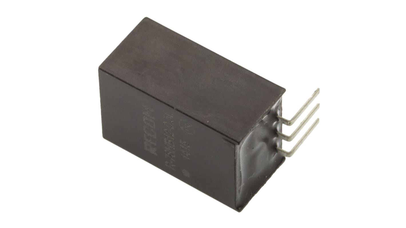 Regolatore switching Recom, ingresso 17 → 72V cc, uscita 12V cc, 500mA, 6W