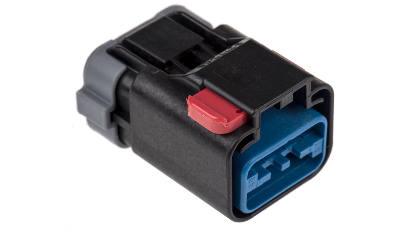 Conector de automoción Delphi Apex Hembra de 6 vías