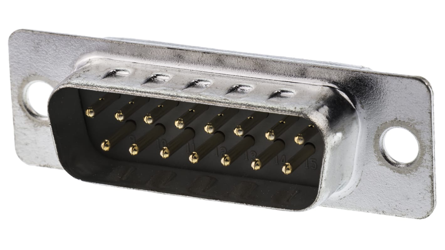 ASSMANN WSW A-DS 15 Way Panel Mount D-sub Connector Plug